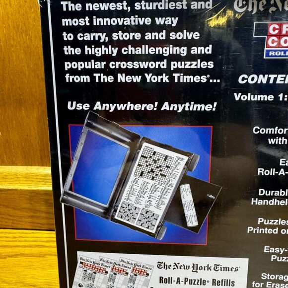 NEW - The New York Times Crossword Companion Roll-A-Puzzle System - Picture 8 of 10